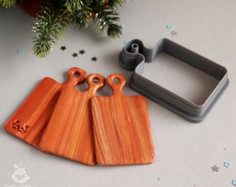 Küchenbrett Ausstecher: Miniature Food Safe PLA Kunststoff Option 6