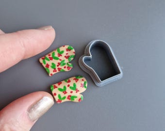 Kitchen Mitt Cutter: Miniature Food Safe PLA Plastic