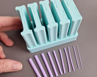 3D Printed Clay Roller Tool, Even Thickness Slab Roller, Miniature Food Craft Supplies