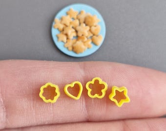 Miniature Cookie Cutters, Dollhouse Kitchen, (4 pc)