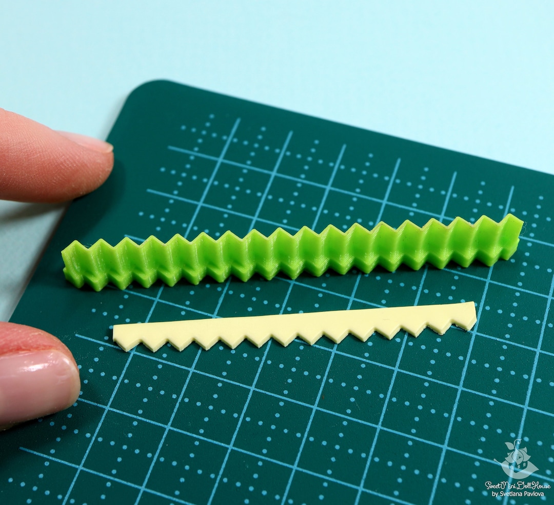 Cutter: Figure Ruler 2 for Making a Curly Edge From Polymer - Etsy