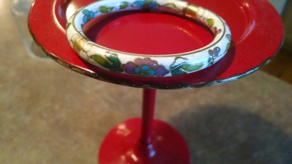 Two Bracelets Bangles Orient style Costume Jewelr… - image 3