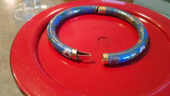 Two Bracelets Bangles Orient style Costume Jewelr… - image 2