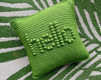 Crochet Pillow Pattern Crochet Pillow Hello Welcome Word Pillow Farmhouse Porch DIY Home Decor Crochet Cushion Pattern Summer Crochet