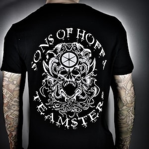 Sons of  Hoffa New Teamsters 2024 Union Shirt all sizes black