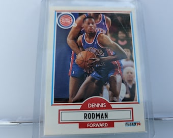 NBA Dennis Rodman Autographed Photograph with Madonna (PSA