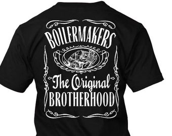 Union Boilermaker T shirt Black T all sizes spoof