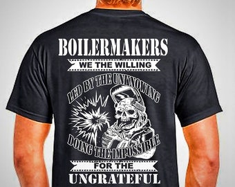 Union Kesselschmied T Shirt Kessel Wig-Fackel unwillig undankbar.