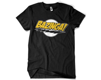 The Big Bang Theory T-shirt. on Black, White, or Gray Soft Cotton Shirt ...