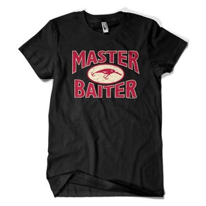 Master Baiter fisherman shirt funny gift black
