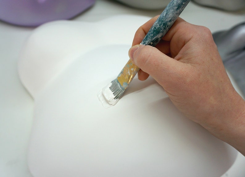 Surface Finishing for Homemade Plaster Cast Baby Belly 500g / Etsy