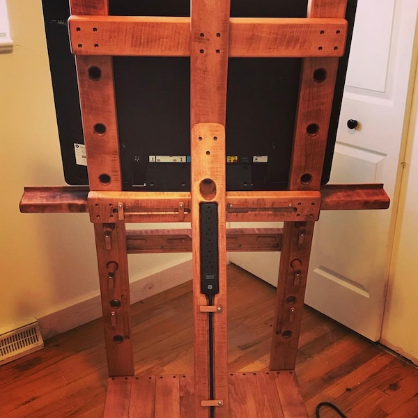Easel Tv Stand Etsy