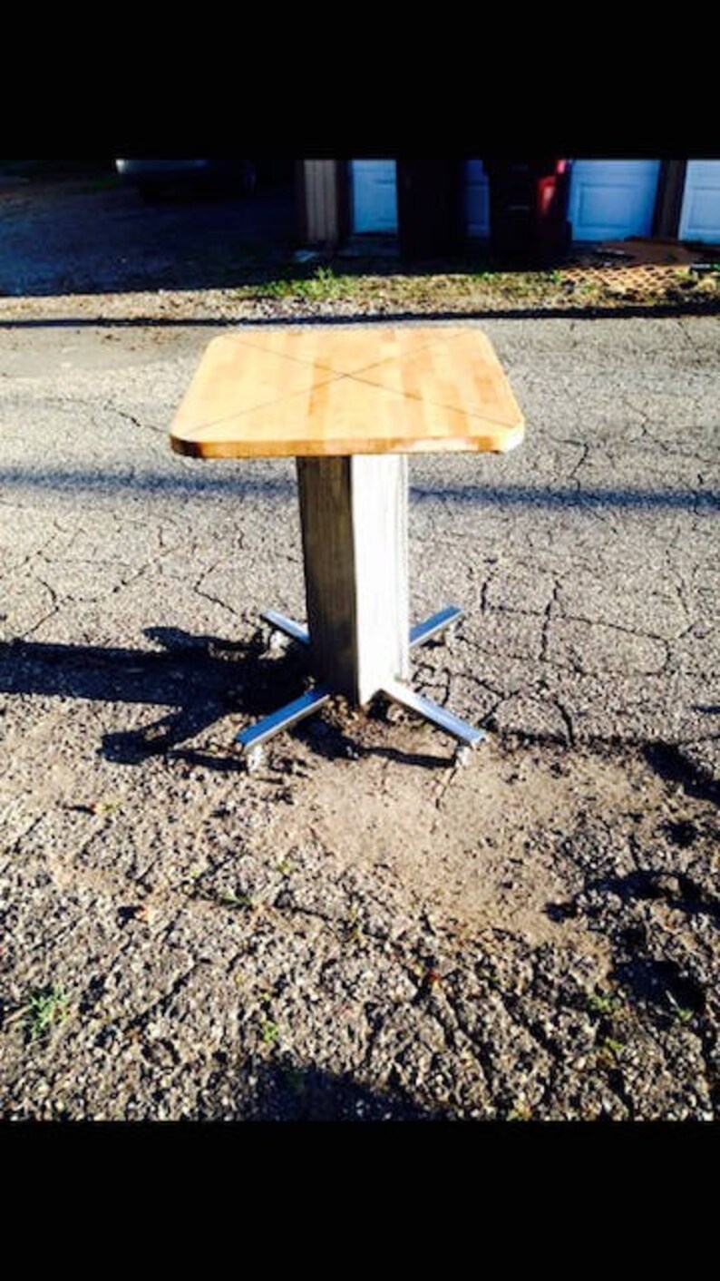 Dining Set. Butcher Block. image 3