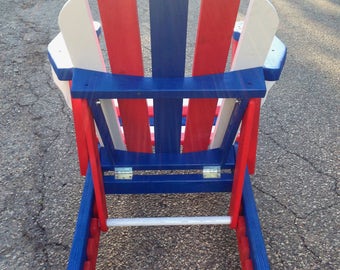 Silla ajustable Adirondack