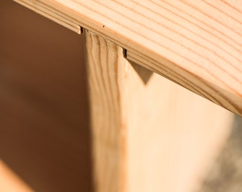 Mesa de sofá- Doug Fir.