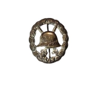 German WWI Cut-Out Silver Wound Badge - Orginal