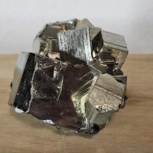Cubic Pyrite Crystal Specimen - Peru