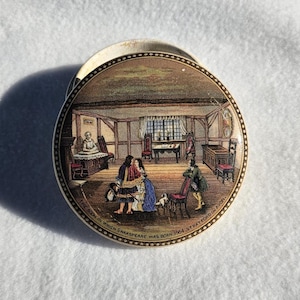 Large Pictorial English-British Pot - Shakespeare&#39;s Birthplace