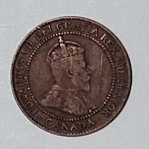 Canada Large Cent Edward VII 1910