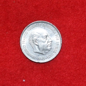 Spain 5 Pesetas 1949