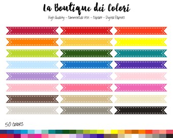 50 rainbow ribbon banner