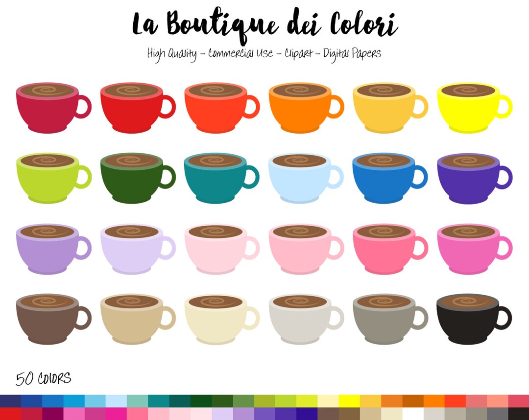 Coffee Mugs Clipart, Coffees Clip Art, Rainbow Morning Hot Tea Cup Mug  Breakfast Beverage Drink Cute, PNG Graphic Download, Commercial Use -   Sweden