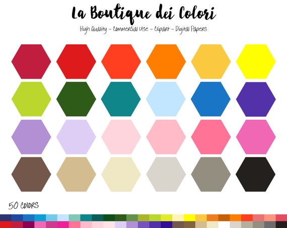 Planner Stickers Commercial Use 50 Rainbow Half Hexagon Frame Clipart Banners illustrations PNG honeycomb shape tag label Clip art