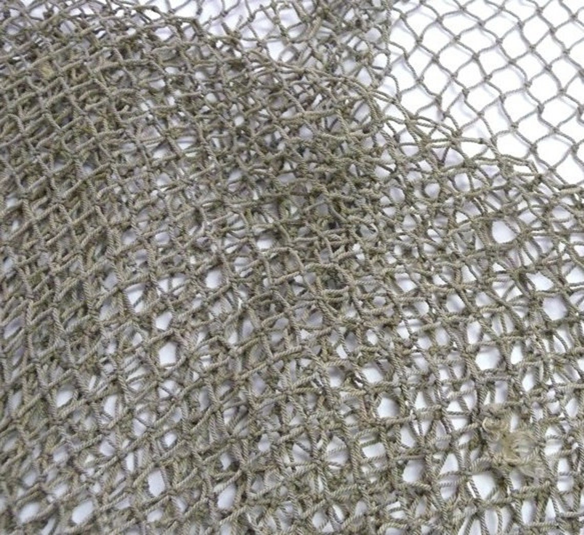 Authentic Fish Netting 5'x10' Great For Beach Etsy