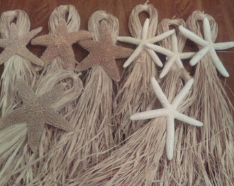 Mix & Match Beach Wedding Starfish Chair Decorations  - Starfish Chair Or Aisleway Decorations