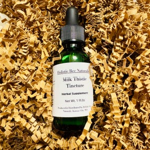 Organic Milk Thistle Silybum Marianum Tincture 1 Fl. oz.