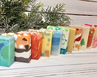 Bulk soap bundle.Handmade. Coldprocessed . Artisian soap bar. Vegan soap. OCEAN BREEZE