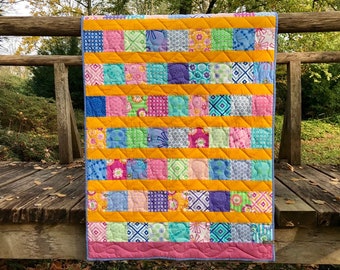 Candy Girl Patchwork Quilt