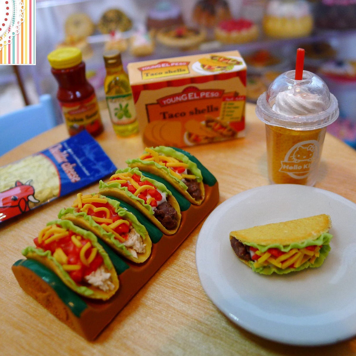 barbie kitchen food