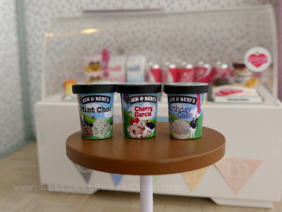 Dollhouse Miniature Ice Cream Case in 112 scale | Miniature Dollhouse Miniature Ice Cream Case in 112 scale | Miniature