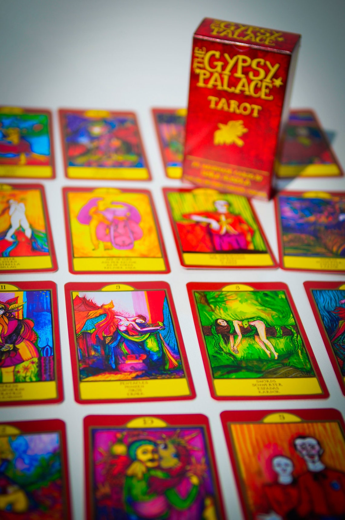 Tarot Deck Gypsy Palace Tarot Tarot Cards Divination Etsy