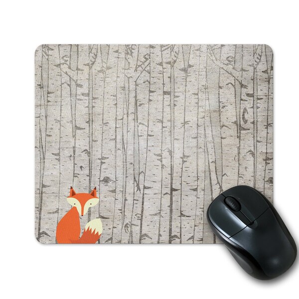 Fox Mouse Pad Etsy
