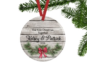 first christmas together ornament