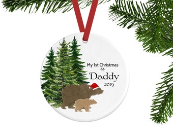 New Dad Christmas Ornament, Daddy Gifts