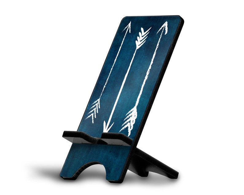 Boho Chic Cell Phone Holder Indigo Blue With Tribal Arrows - Etsy