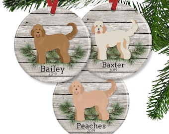 Goldendoodle Ornament, Doodle Dog Memorial Gifts