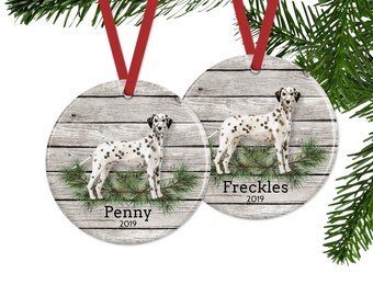 Personalized Dalmatian Ornament - Dog Memorial Gifts