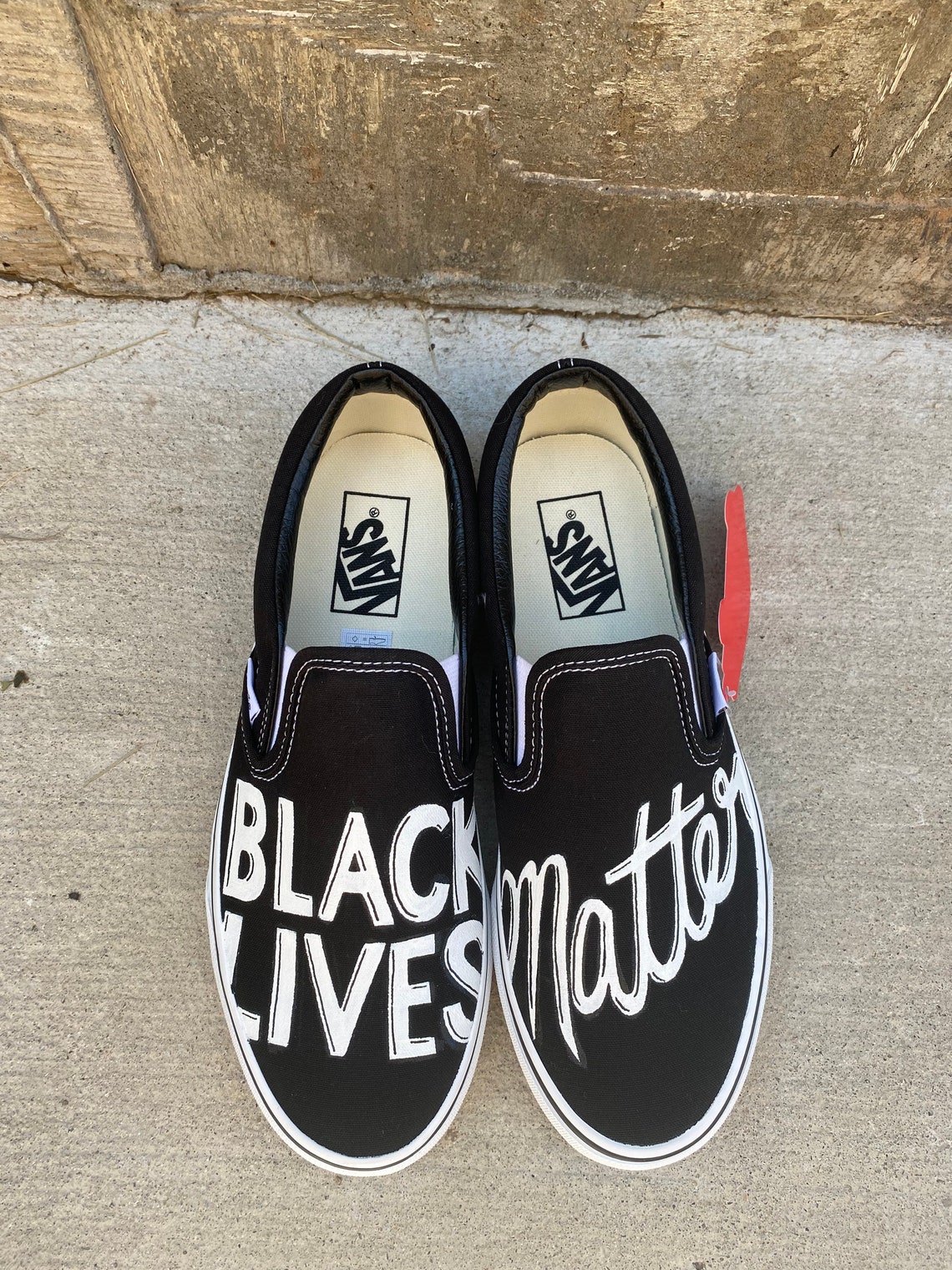 Custom Hand-Painted Black Lives Matter Shoes Donation | Etsy