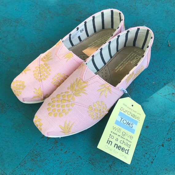 rose gold toms shoes