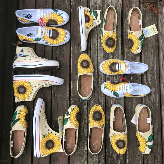toms sunflower shoes