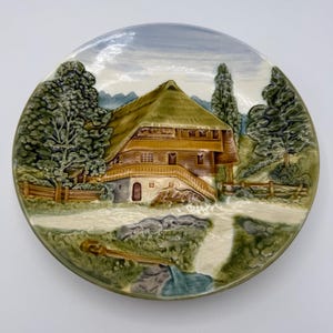 Bavaria Germany Decorative Wall Plate German Switzerland Austrian Alps