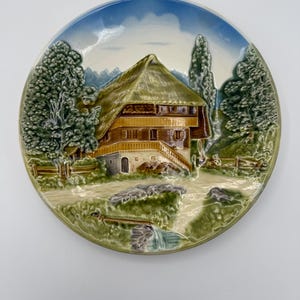 Bavaria Germany Decorative Wall Plate German Switzerland Austrian Alps