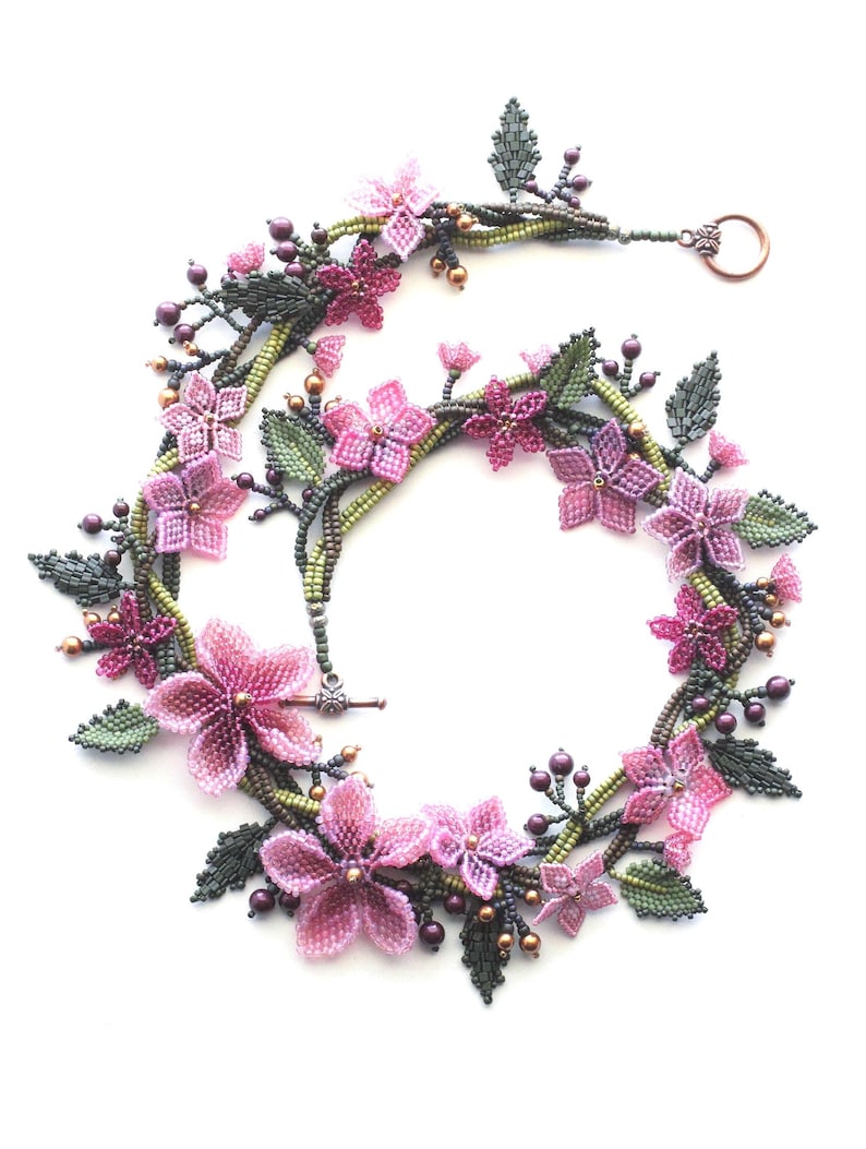 Flowering Fields TUTORIAL only Pattern in English. image 1
