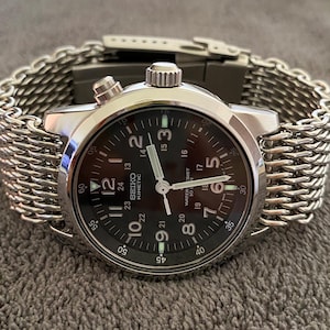 Seiko Kinetic 5m42 - Etsy