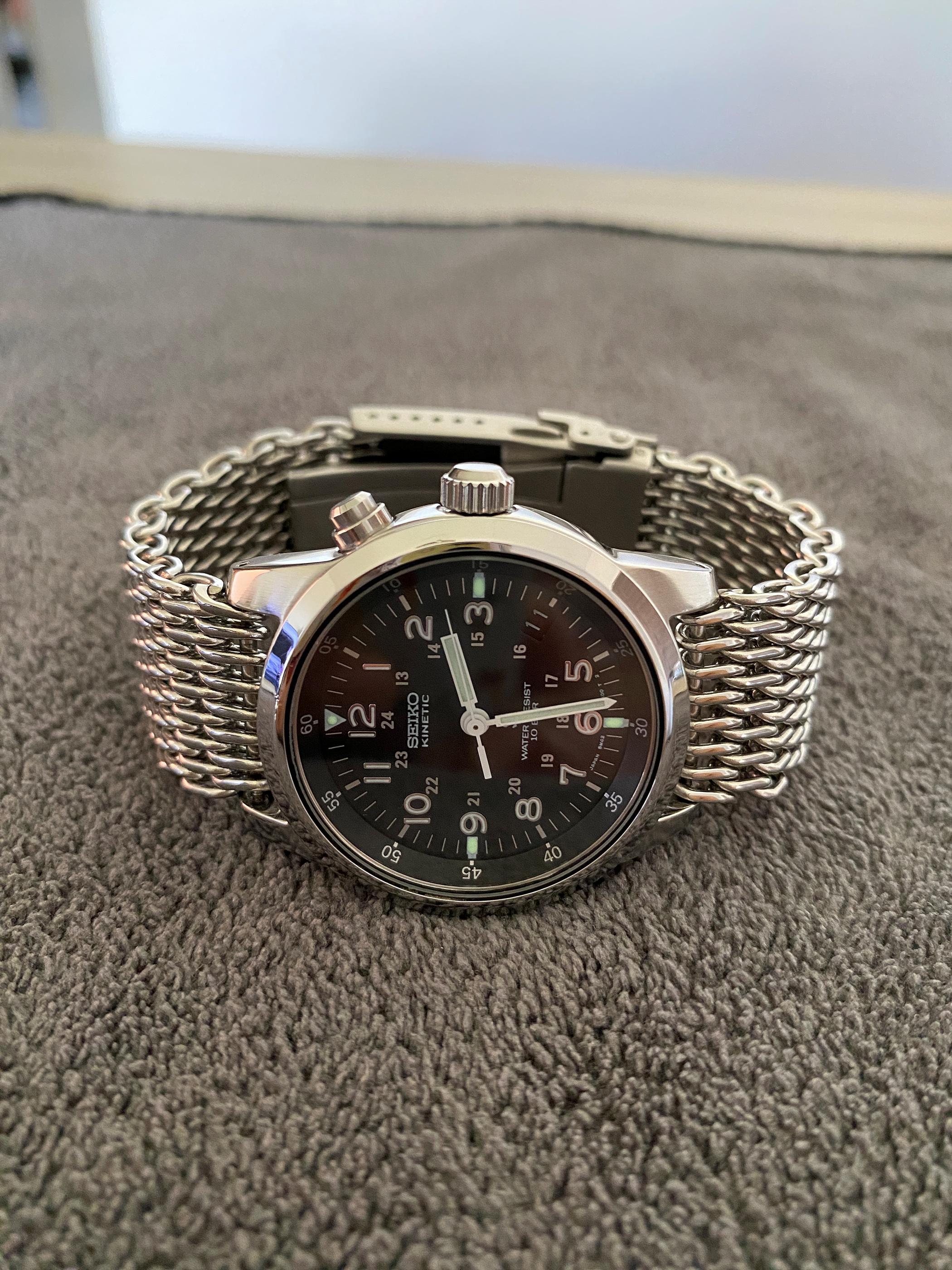 Seiko kinetic 5m42 - Etsy 日本