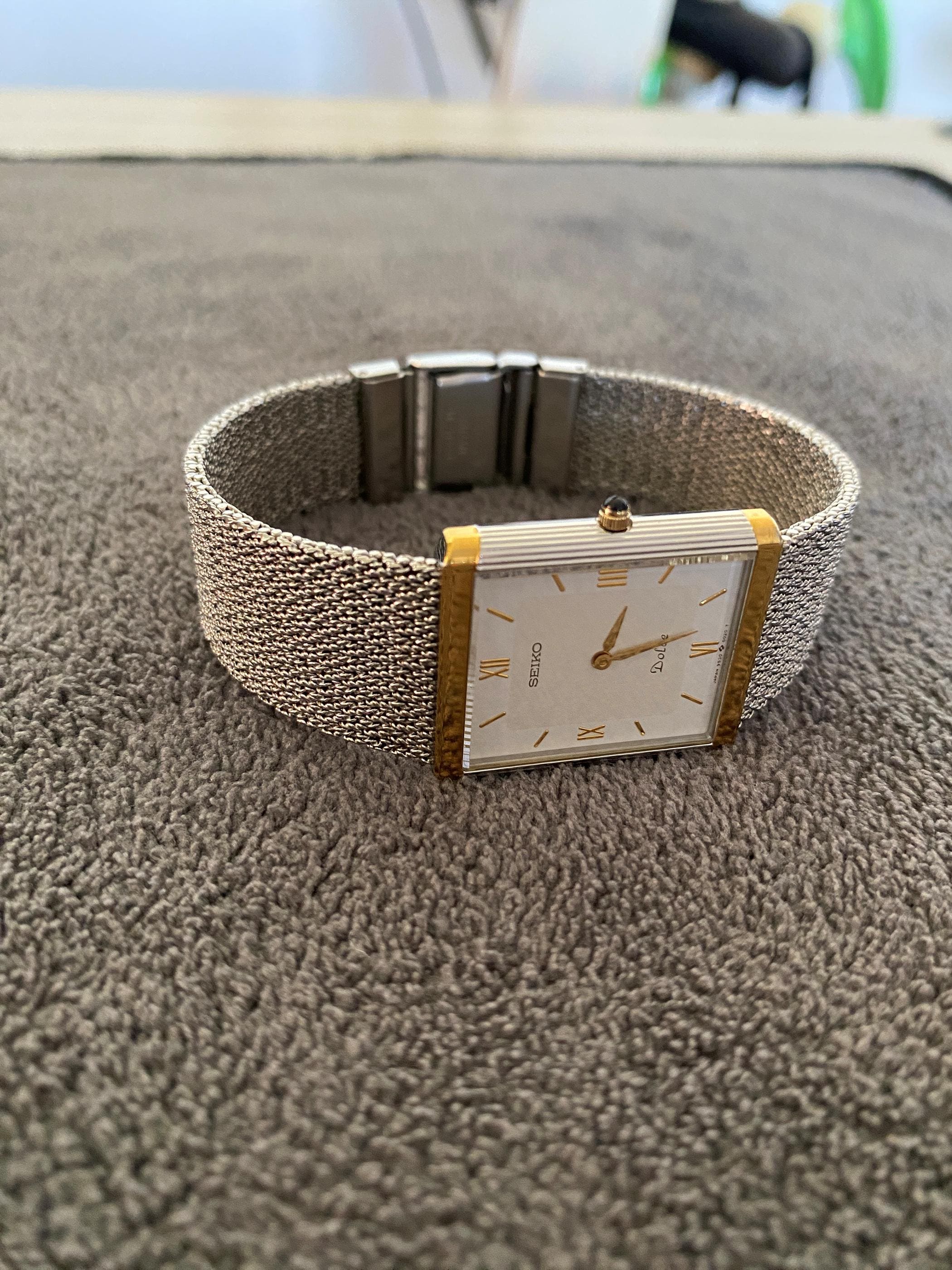 Seiko Dolce Tungsten - Etsy